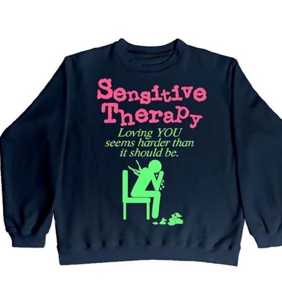 Sensitive Creatures Sensitive Therapy Crewneck - Picture 1 of 14
